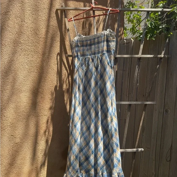 The Sam Dress in Blue Kala — M - Picture 2 of 7